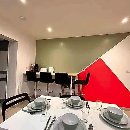 Hotell Big House 12 P- 4rooms 2bathrooms- Near Lille