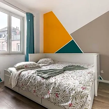 Hotell Big House 12 P- 4rooms 2bathrooms- Near Lille Roubaix